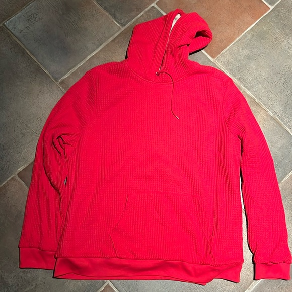 NWT Old Navy XXL fleece lined hoodie sweatshirt red - Picture 1 of 10